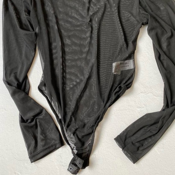 Nasty Gal mesh bodysuit. Brand new! Size 4. Stretchy. - Picture 3 of 3